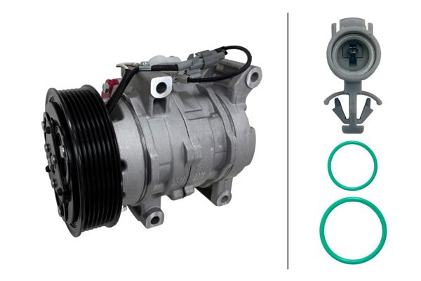 HELLA 8FK366202-081 | Klima Kompresörü Toyota Hilux 2.5 D Kun25 2007 >