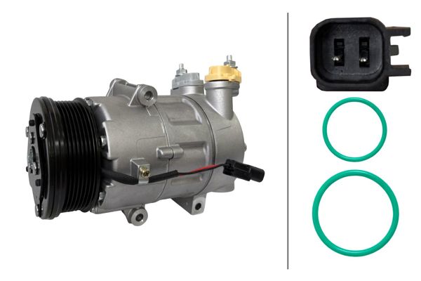 HELLA 8FK366202-171 | Klima Kompresörü Transit V363 2.2 TDCI Arkadan Ceker 14 >