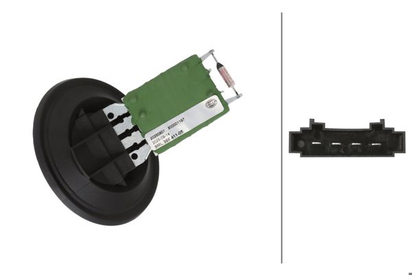 HELLA 9ML366411-051 | Kalorifer Rezistansı Polo 02 > A1 A2 11 > Cordoba 03 > 09 Ibiza 02 > 17 Toledo 13 > Fabia 00 > Rapid 12 >