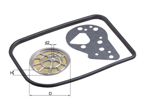 MAHLE HX82D | Şanzıman Yağ Filtresi Otomatik