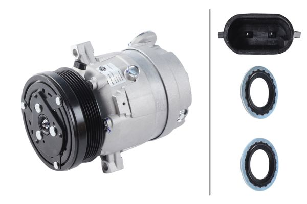 HELLA 8FK366201021 | Klima Kompresörü Opel Astra F / Vectra A 2.0Ne