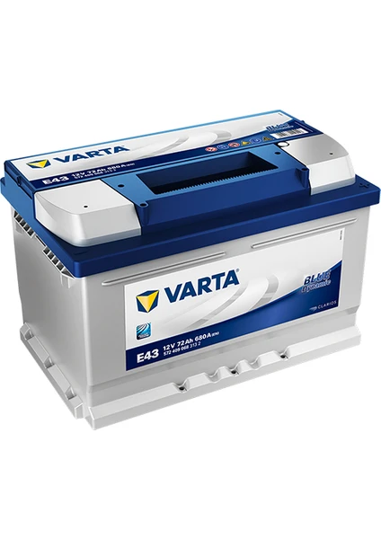 OE-PSA LTR5600T8 | Akü Varta 12V 72Ah 680A 175X278x175 Blue Dynamıc (572 409 068) E43