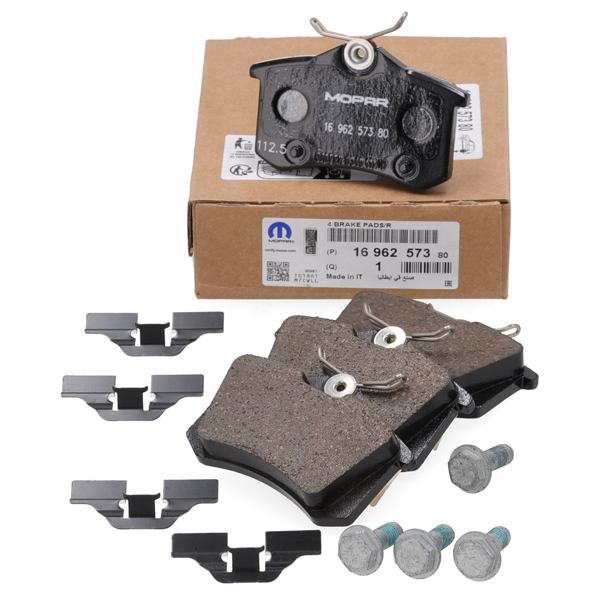 MOPAR (PSA) 1696257380 | Arka Fren Balatası C3 C4 307 308 Crossland X 249mm Disk