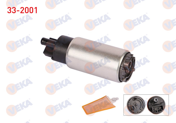 VEKA 33-2001 | Yakıt Pompası Suzgeclı 6 Bar Accent II 1.5İ-1.6İ 2000-2005 / Civic VII 1.4İ-1.6İ 2000-2006 / Civic VI 1.6İ 1995-2001 / Civic VIII 1.8İ 2005-2012 / Civic VII 1.4İ-1.6İ 2000-2006 / Accord IV 2.0İ 16V 1990-1993