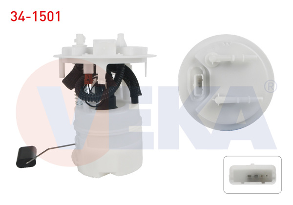 VEKA 34-1501 | Yakıt Depo Şamandırası 3 Bar Citroen C4 (B7) 1.6 (Ep6c) 2009-/ C4 (B7) 1.4 (Ep3) 2009-/ C4 (Lc) 1.6 (Tu5jp4) 2004-2009
