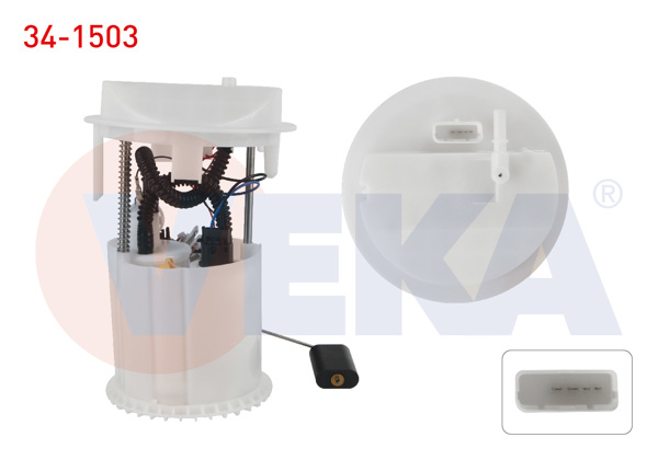 VEKA 34-1503 | Yakıt Depo Şamandırası 3.5 Bar Citroen C3 (Fc) 1.4 (Tu3a-Tu3jp) 2002-2009 / C3 (Fc) 1.6 (Tu5jp4) 2002-2009