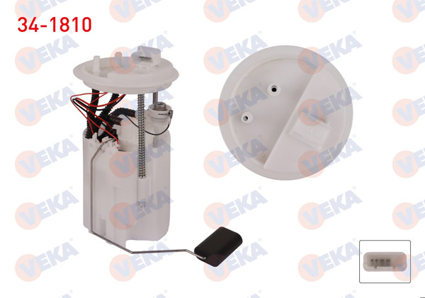 VEKA 34-1810 | Yakıt Depo Şamandırası 3 Bar Fiat Linea (323) 1.4 T-Jet 2007 -