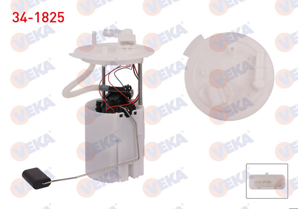 VEKA 34-1825 | Yakıt Depo Şamandırası 3 Bar Fiat Egea 1.4-1.6 2016 -