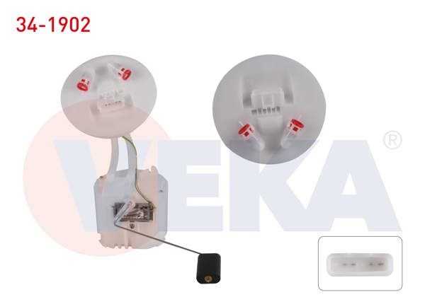 VEKA 34-1902 | Yakıt Depo Şamandırası Ford Transit Connect 1.8 TDCI 2002-2013