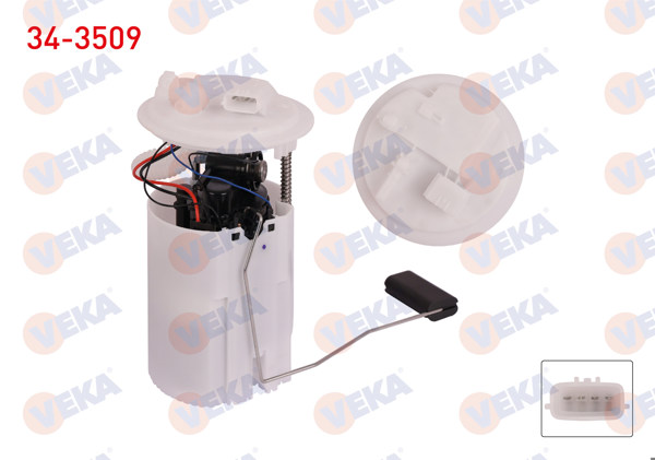 VEKA 34-3509 | Yakıt Depo Şamandırası 3 Bar Renault Fluence 1.6 16V 2009-/ Megane III 1.6 16V 2008-/ 2.0İ 16V 2008-/ 2.0 TCE 2008-/ 1.4İ 16V 2008-/ Scenic III (Jz0 / 1) 1.4İ 16V 2009 -