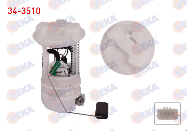 VEKA 34-3510 | Yakıt Depo Şamandırası 3 Bar Renault Clio III (Br0 / 1,Cr0 / 1) 1.2İ 16V 2005-2012 / Clio III (Br0 / 1,Cr0 / 1) 1.4İ 16V 2005-2012 / Clio III (Br0 / 1,Cr0 / 1) 1.6İ 16V 2005-2012