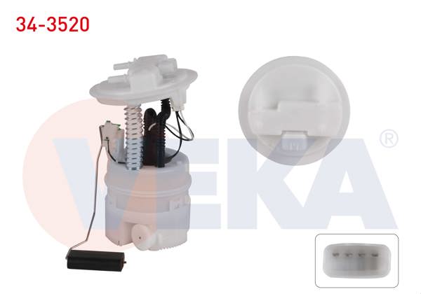 VEKA 34-3520 | Yakıt Depo Şamandırası 4 Bar Renault Clio IV 0.9 TCE 2012 -
