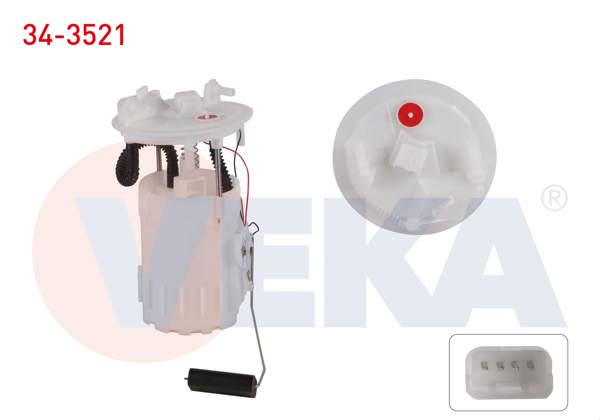 VEKA 34-3521 | Yakıt Depo Şamandırası Renault Kangoo Express (Fc0 / 1_) 1.5 DCI 2008-/ Kangoo (Kw0 / 1) 1.5 DCI 2008 -