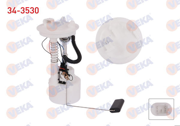 VEKA 34-3530 | Yakıt Depo Şamandırası 3 Bar Renault Laguna 1.6 16 V 1997-2001