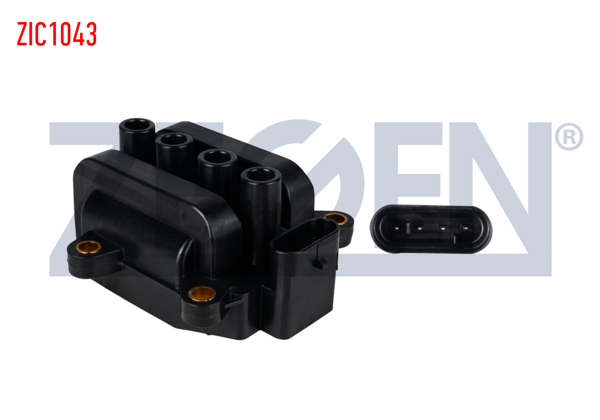 ZEGEN ZIC1043 | Ateşleme Bobini Renault Clio III 1.2İ 16V 4 Civatalı Buji Kablosuz 2005-2012 / Clio II 1.2İ 1998-2005 / Twingo 1.2 1993-2007 / Clio IV 1.2 16V 2012 - | 1 Adet