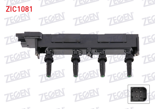 ZEGEN ZIC1081 | Ateşleme Bobini Citroen C4 2.0İ (Ew10j4) 2004-2009 / C5 2.0İ (Ew7j4) 2004-2008 / Peugeot 206 2.0İ Gtı (Dew10j4) 1998-2006 / 307 2.0İ (Ew10j4) 2000-2007 / 406 2.0İ (Ew10j4) 1995-2004 / 407 2.0İ (Ew10j4) 200
