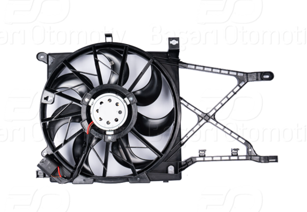 WISCO 2113068-00 | Fan Motoru Davlumbazlı (385 mm-4 Fıs-7 Kanat) Opel Astra G 98 >