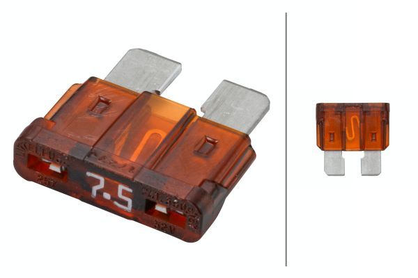 HELLA 8JS 711 685-002 | Sigorta,7,5A,Kahverengi