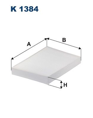 FILTRON K1384 | Polen Filtresi Volvo S90 II / V90 II,V60 II, Xc60 II, Xc90 II (Otomobil) | 6 Adet