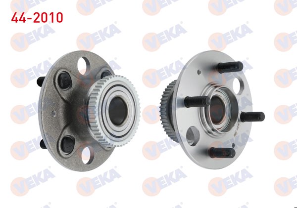 VEKA 44-2010 | Porya Sol-Sağ Arka Rulmanlı Honda Civic VII 1.6İ 4 Bijon ABS li 50 Dıs Dısklı Fren 2000-2006