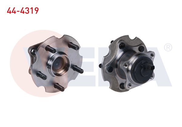 VEKA 44-4319 | Porya Sol-Sağ Arka Rulmanlı Toyota Auris (Nze18,Zre18) 1.6 5 Bijon ABS Sensörlü 2012 -