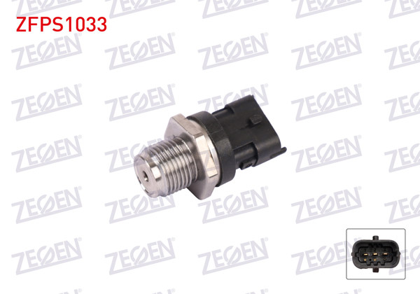 ZEGEN ZFPS1033 | Yakıt Basınç Sensörü Fiat Albea 1.3 Mjt 2003-2009 / Doblo 1.3 Mjt 2010-/ Linea 1.3 Mjt 2007-/ Opel Astra H 1.3 CDTI 2005-2010 / Astra J 1.3 CDTI 2012-2015