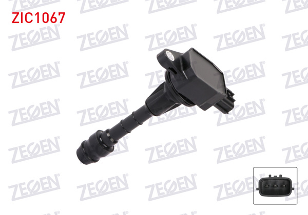 ZEGEN ZIC1067 | Ateşleme Bobini Nissan Micra (K12) 1.2İ 16V (Cg12de-Cr12de) 2003-2010 / Micra (K12) 1.4İ 16V (Cr14de) 2003-2010
