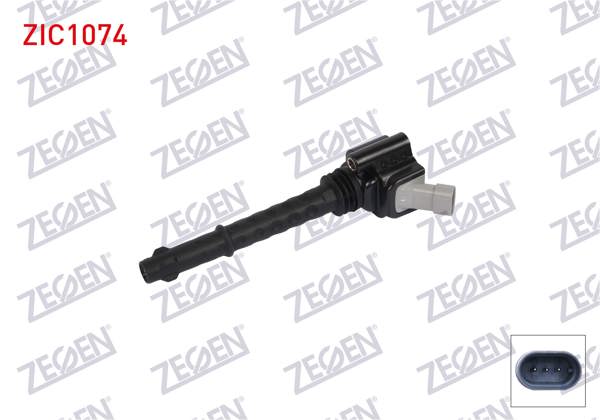 ZEGEN ZIC1074 | Ateşleme Bobini Fiat Punto Evo 1.4 2009-2012 / Punto 1.4 2012-/ Bravo II 1.4İ 2006-/ 500X 1.4 2014-/ Giulietta 1.4 Tb 2010-/ Mıto 1.4 T 2008-/ Jeep Renegade 1.4 2014-/ Lancıa Delta III 1.4 2008 -
