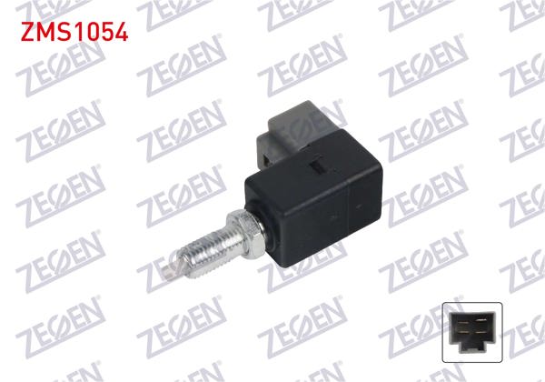 ZEGEN ZMS1054 | Fren Müşürü 4 Pin Hyundai Accent Era 1.6. 2005-2010 / Getz 1.6 2003-2009 / i20 1.4 CRDI 2008-2012 / i30 2007-2012 / Kia Rio II 2005-/ Kia Ceed 1.6 CRDI 2010-2012