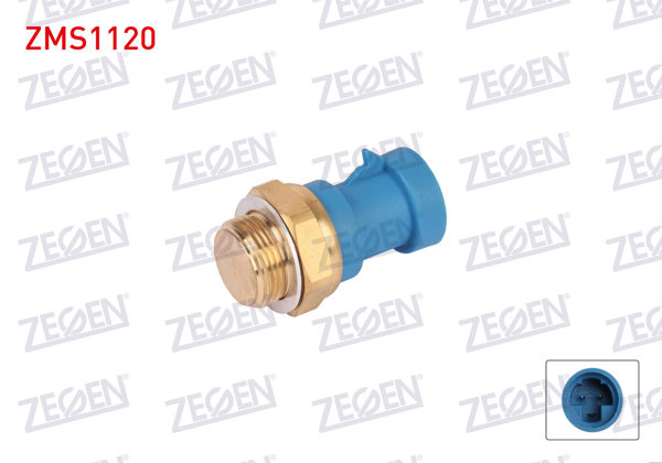 ZEGEN ZMS1120 | Fan Müşürü 3 Pin (92-87 C / 97-92 C) Fiat Albea 96-03 / Bravo I 95-04 / Marea 96-07 / Palio 96-05 / Punto 93-99 / Tempra 92-00 / Tipo 90-00 / Alfa Romeo 145 94-01 / 146 94-01 / 155 92-97