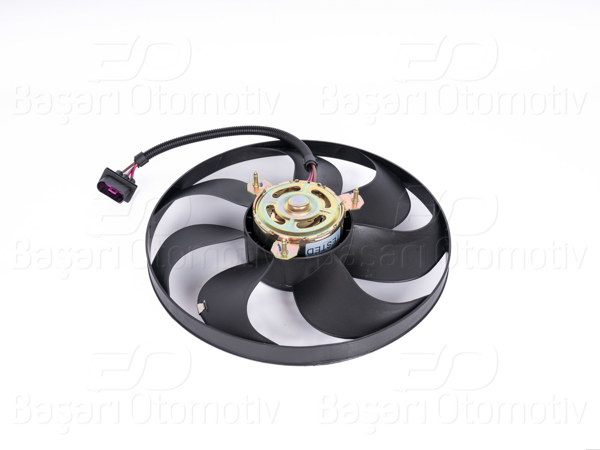 WINPOWER 1113017-11 | Fan Motoru Davlumbazsız (345mm 7 Kanat) VW Golf4/Bora Audi A3/Tt Seat Leon/Toledo 1.8-3.2 98>