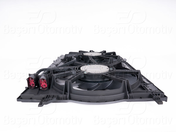 WISCO 1113032-00 | Fan Motoru Davlı (365mm+365mm-4Fıs-400W) Audi A4 S4 A5 A6 A7 A8 S8 Q7 Q8 16 >