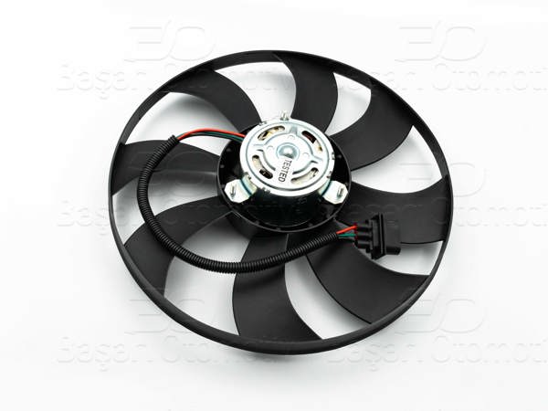 WISCO 1113153-00 | Fan Motoru Davlumbazsız (395 mm-3 Fıs-8 Kanat) VW Polo Ibiza Cordoba Ibiza Amf 02 10
