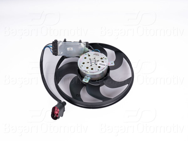 WISCO 1113329-00 | Fan Motoru Davlumbazsız Sol (300 mm-4 Fıs-7 Kanat) VW Touareg Q7 Cayenne 3.0 TDI 03 >