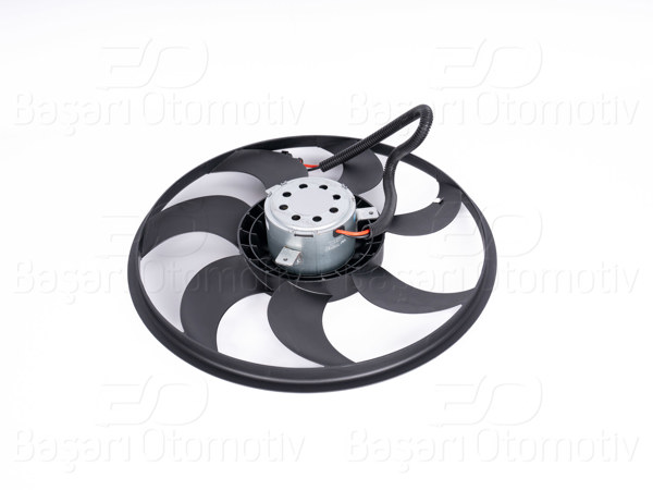 WISCO 1113832-00 | Fan Motoru Davlumbazsız (420 mm-2 Fıs-7 Kanat) VW T5 1.9 2.5 TDI Axb Axd 04 >