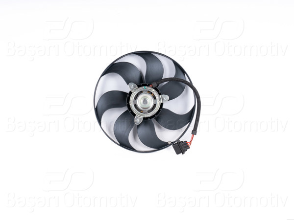 WISCO 1113875-00 | Fan Motoru Davlumbazsız (350 mm-3 Fıs-7 Kanat) VW Polo Fabia Ibiza Cordoba02 >
