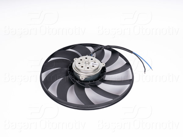 WISCO 1113877-00 | Fan Motoru Davlumbazsız (370 mm-2 Fıs-11 Kanat) Audi A4 A6 2.4 3.0 3.2 Asn 02 >