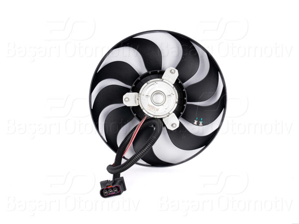 WISCO 1113878-00 | Fan Motoru Davlumbazsız (290 mm-3 Fıs-9 Kanat) VW Golf4 Bora A3 1.6 16V Akl Bcb 98 >