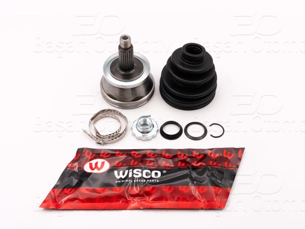 WISCO 1163106-00 | Aks Kafası Dıs Abssız 20X30x52 Uzunluk:107mm VW Polo Fabia 1.2 02 >