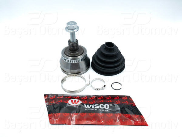WISCO 1163250-00 | Aks Kafası Dıs ABS li 38X27x59.5 Uzunluk:97.5mm 45T Audi A4 B6 A4 B7 1.9 TDI 2.0 TDI 01 >