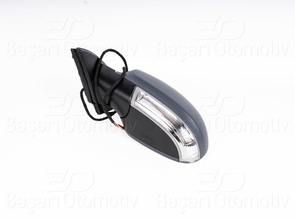 WISCO 1233991-00 | Ayna Sol Ele + Isı + Sın + Ast + Asf 6 Pin VW Passat B6 (3C2,3C5) 05 >