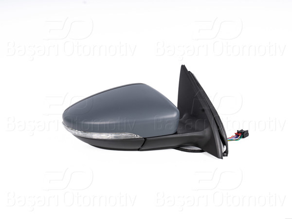 WISCO 1233994-00 | Ayna Sağ + Elk + Isı + Ast + Kon + Kat + Sın + Alt Ayd 9 Pin VW Passat B7 10-14