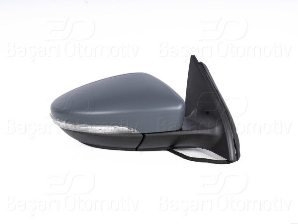 WISCO 1233996-00 | Ayna Sağ + Elk + Isı + Ast + Kon + Sın + Kat 8 Pin VW Passat B7 10-14