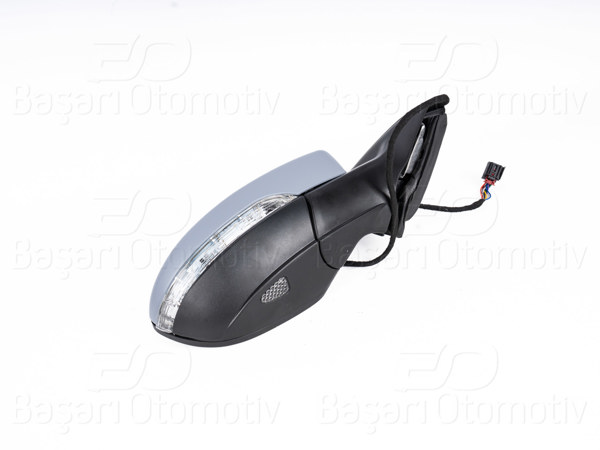 WISCO 1234455-00 | Ayna Sağ Ele + Isı + Sın + Ast + Kat + Alt Sın + Kon 9 Pin VW Jetta 10 -