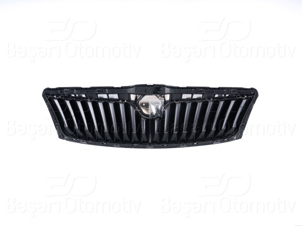 WISCO 1234617-00 | Panjur Siyah Izgara + Nikelajlı Cerceve Skoda Octavia 09-13