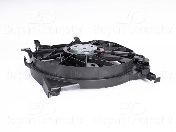 WISCO 2113526-00 | Fan Motoru Davlumbazlı (390mm 7 Kanat) Opel Astra H/Zafira 1.4-1.8 04>