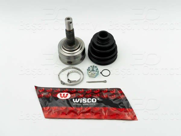 WISCO 2163026-00 | Aks Kafası Dıs Abssız 22X22x52 Uzunluk:145mm Opel Kadet E Astra F Vectra A 1.4 8V 88 >