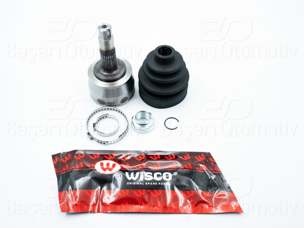 WISCO 2163163-00 | Aks Kafası Dıs Abssız 22X21x51,2 Uzunluk:133,5mm Opel Corsa D 1.2 1.4 06 >