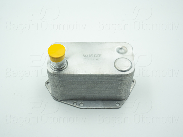 WISCO 3113723-00 | Yağ Soğutucusu Tek + Conta (Kutuksuz) BMW 3 5 7 E46 330 D 99 >