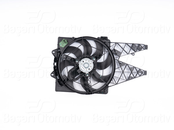 WISCO 3113899-00 | Fan Motoru Davlumbazlı (404 mm-2 Fıs-8 Kanat) Fiat Doblo (152,263) 1.6 Mjt 10 >